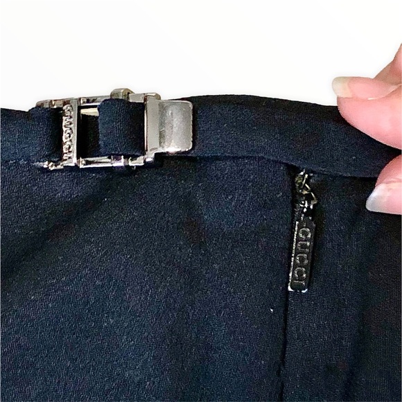 VTG GUCCI Black Pencil Skirt - Reserved - Picture 2 of 7